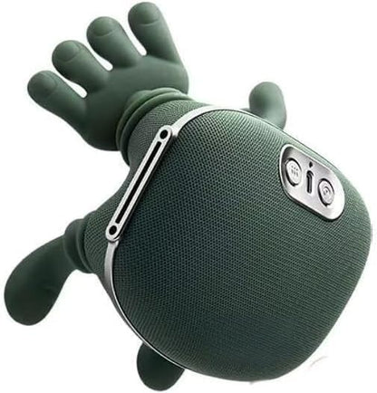 ZoserX – Bionic Heated Massager, Wireless Portable Shiatsu Massager for Neck and Back, 4D Deep Tissue Electric Massage, Simulated Human Hand Design for Pain Relief and