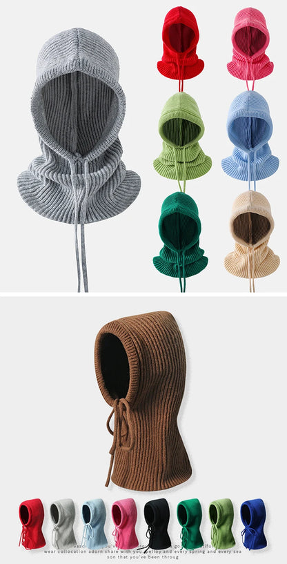 Knitted women's afoule